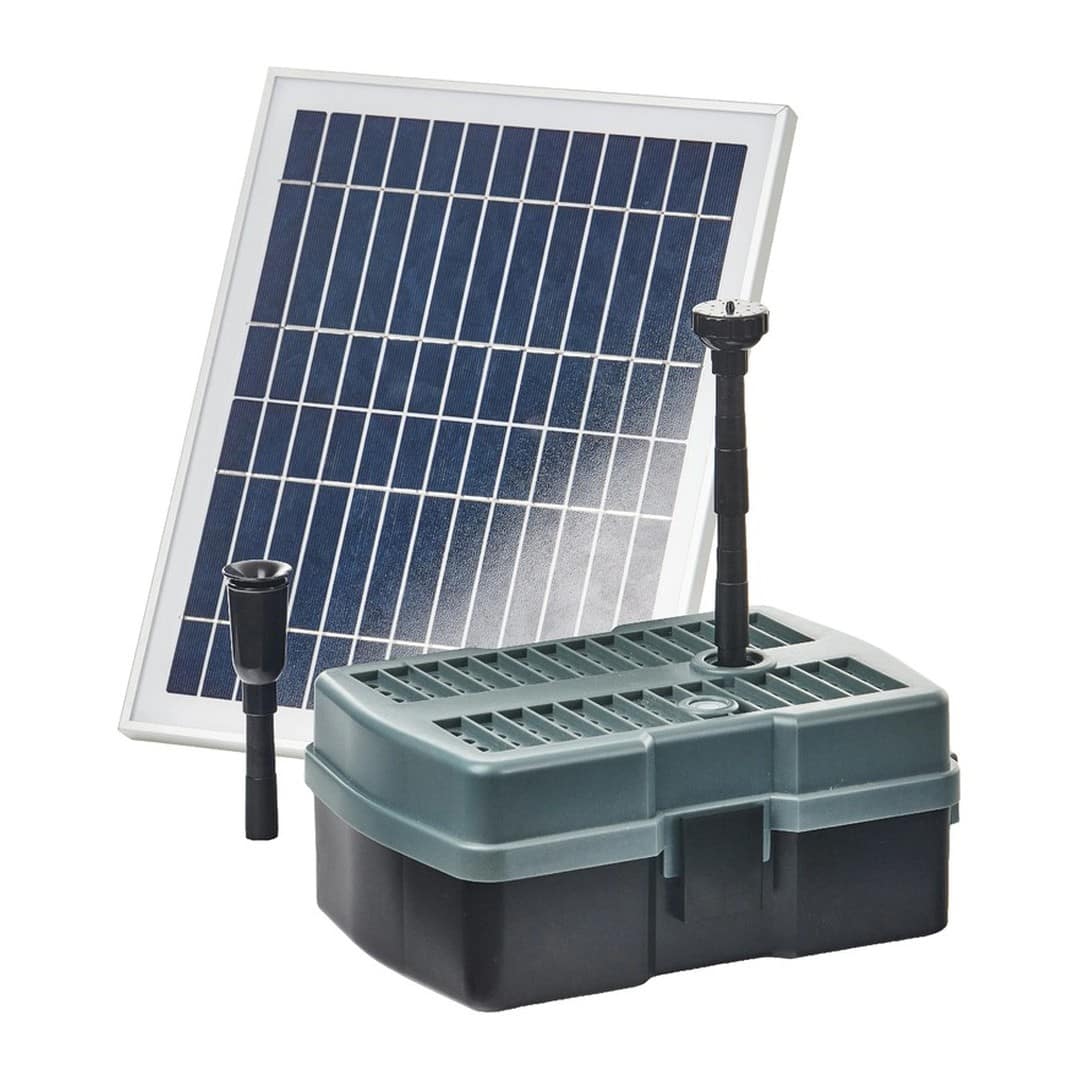 Heissner szoláris víz alatti szűrés 1 m³-ig, UV 5W, szivattyú 600 l/h SFU600UV - 00