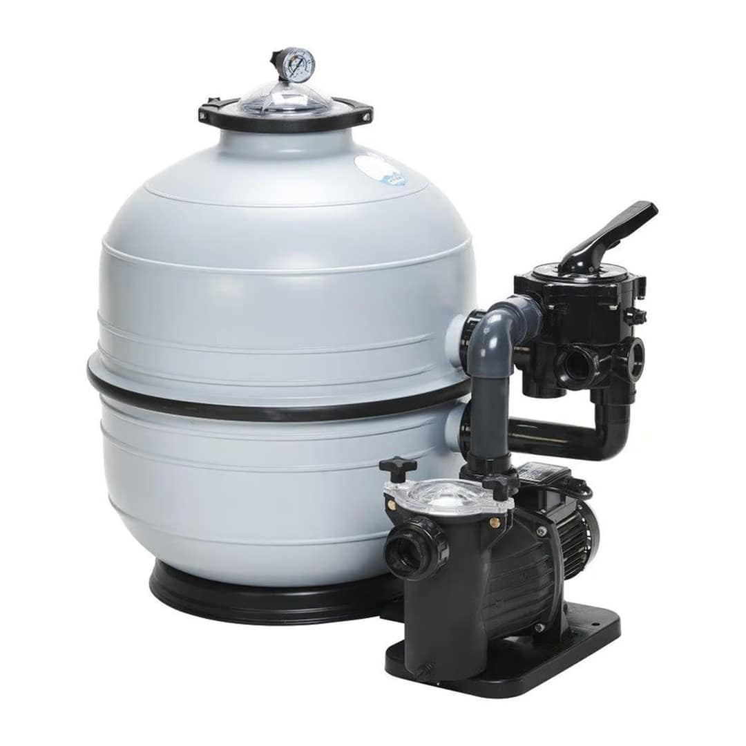 Szűrőeszköz - Kit MIDI 400, 4 m3/h, 230 V, 6 -út. Boč. Szelep, szivattyú. Mikro dolfino
